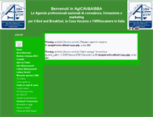 Tablet Screenshot of aibba.it